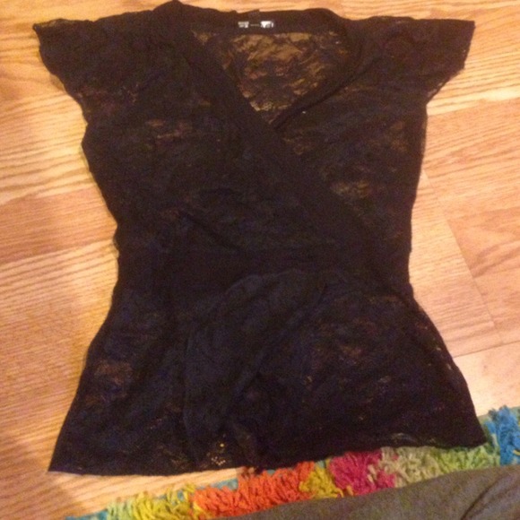 Lace Bebe shirt