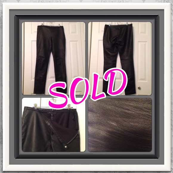 🚫SOLD🚫 Genuine Leather Skinnies