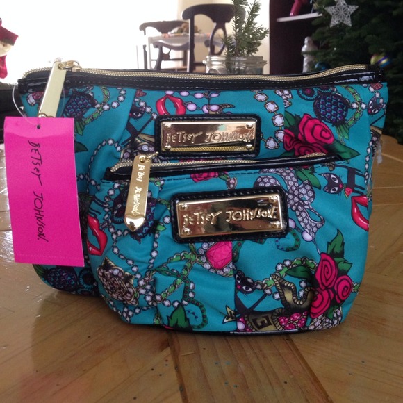 Betsy Johnson travel kit or makeup pouch