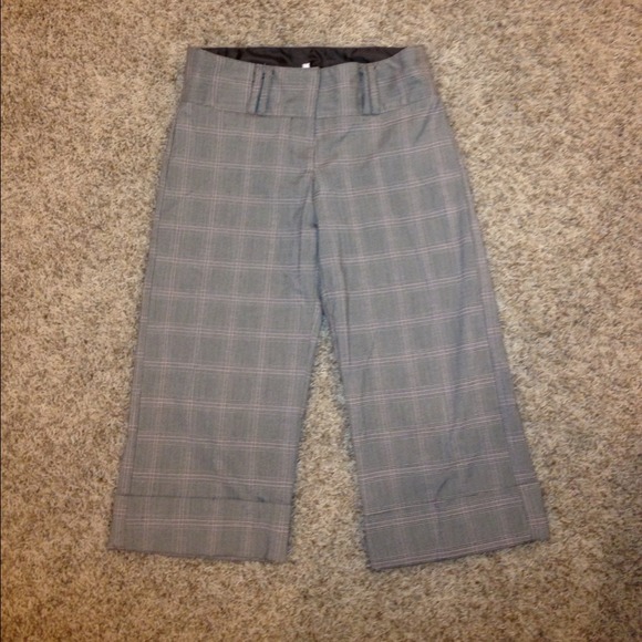 Wide leg dress capris