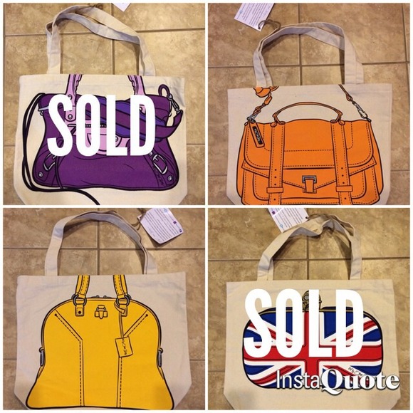 "My Other Bag" designer canvas totes! Part 2
