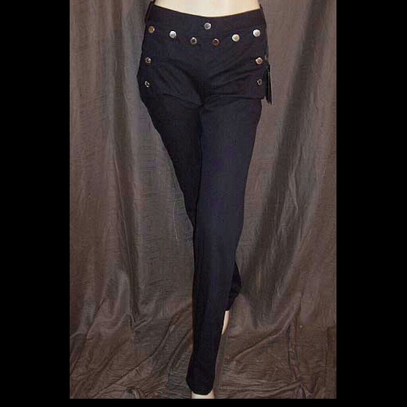 Dolce & Gabbana Navy Zipper Sailor Pants 40IT - Picture 2 of 4