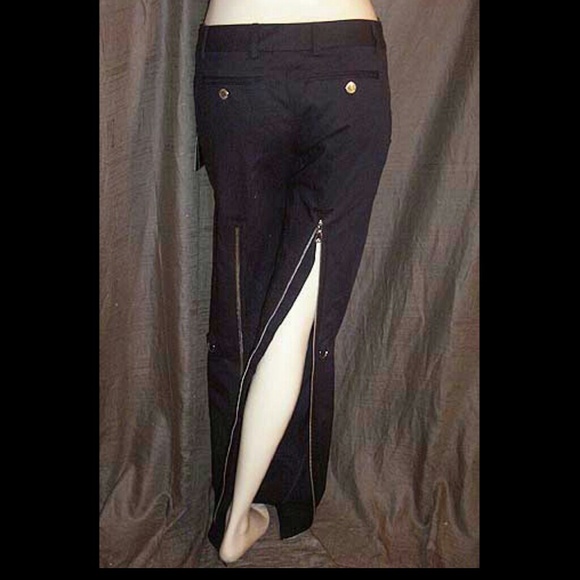 Dolce & Gabbana Navy Zipper Sailor Pants 40IT - Picture 4 of 4