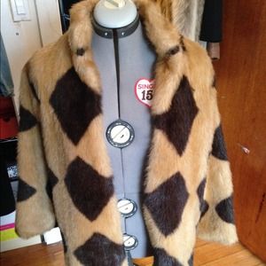 Vintage Faux Fur Coat