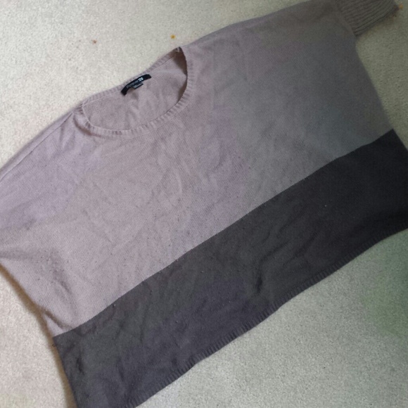 Grey and darker grey sweater
