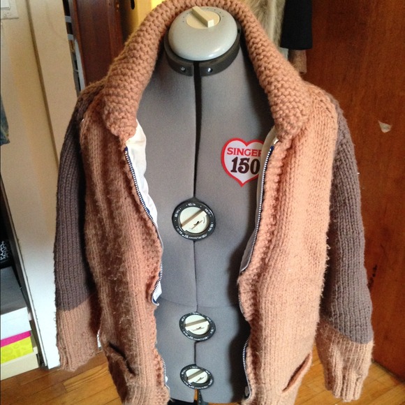 ✨SALE✨Vintage Knit Zip Up Sweater
