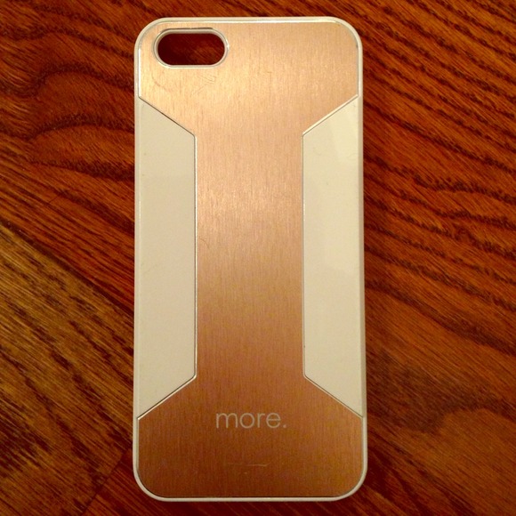 More. White and Rose Gold iPhone 5 Case
