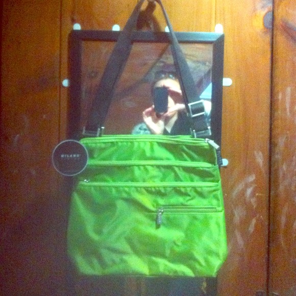 Green, Milano bag