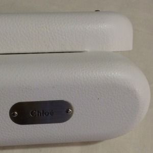 Chloe white sunglasses case