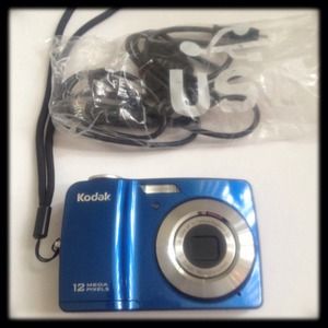 Blue camera