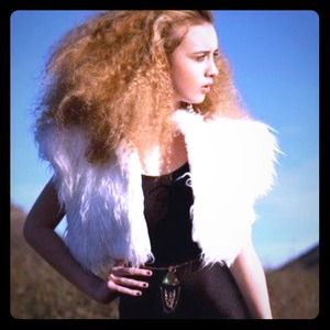 White Faux Fur by Andre Soriano from Bravo Tv