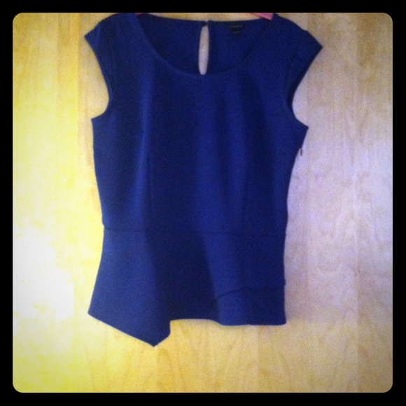 Ann Taylor Peplum Top