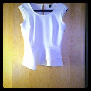 Ann Taylor Peplum Top