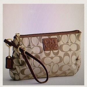 Coach wristlet