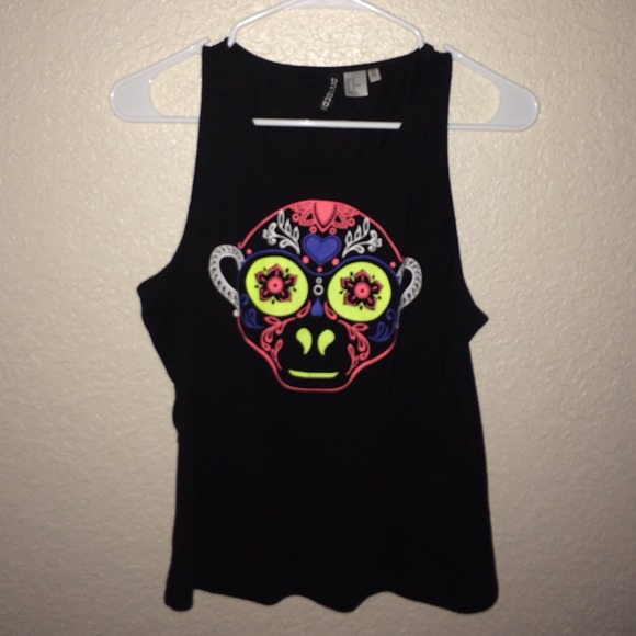 ❌SOLD❌ H&M Psychedelic Monkey Shirt