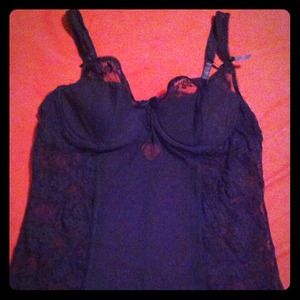 Super cute 1X lace Bustier Nightie