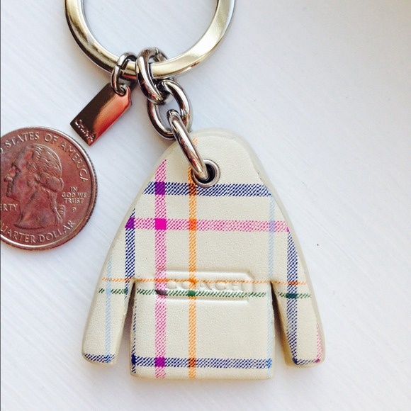 ~Coach Key Ring Chain~💯Authentic~NWOT~last one - Picture 3 of 3