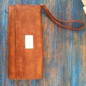 Used Kenneth Cole Clutch w/ Wrist Strap