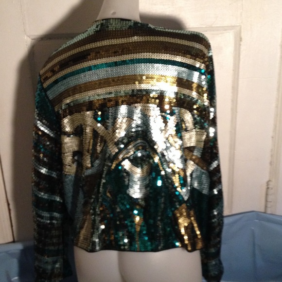 Sequin jacket - Picture 2 of 2