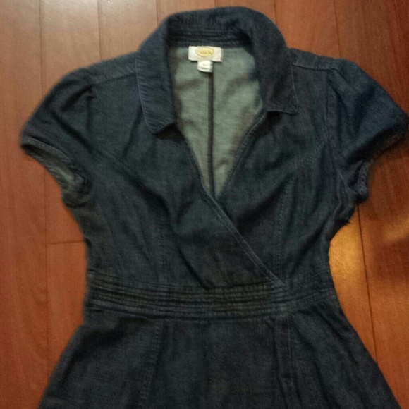 SOLD!!Gorgeous denim dress by Talbot's - Picture 2 of 3