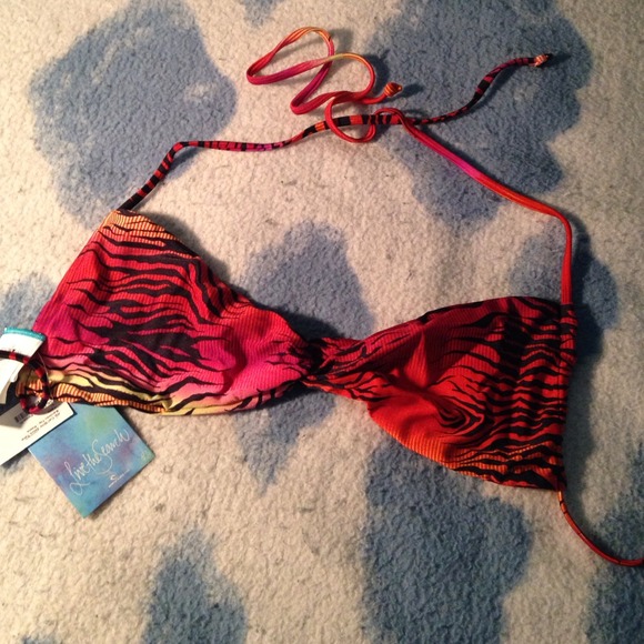 Unique swim top
