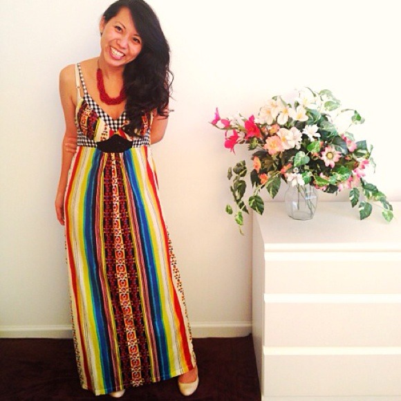 SOLD Alberto Makali Maxi Dress