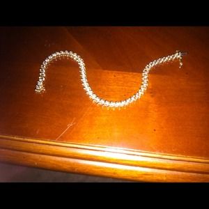 SOLD!!! Guaranteed 14k gold tennis bracelet