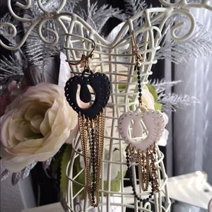 Betsey Johnson Lucky Horseshoe Earrings