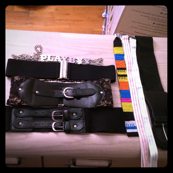 Belts sold separately.