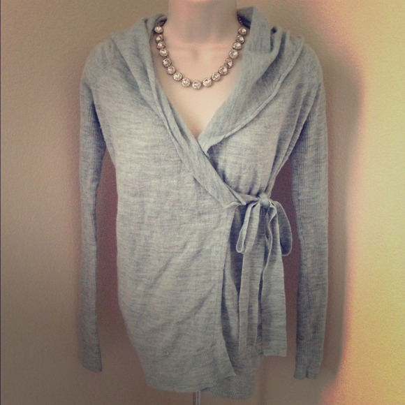 Anthropologie Sweaters - Wool Wrap Sweater from Anthropologie
