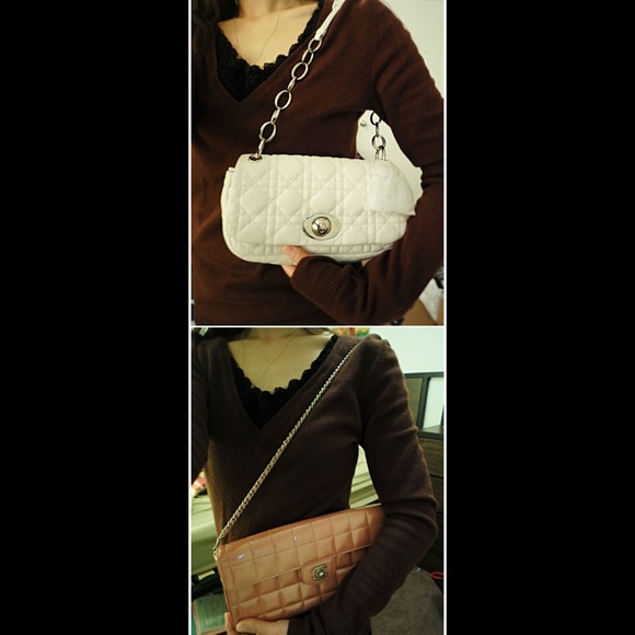 Modeling Photos of those chain bags