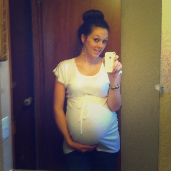 Maternity white Shirt