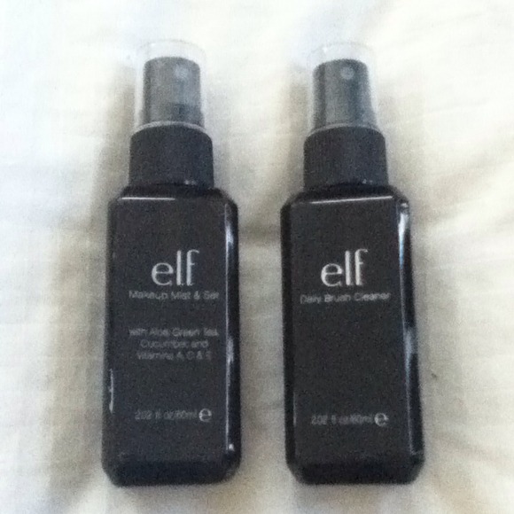 ELF Makeup Brush Cleaner + Makeup Mist and Set