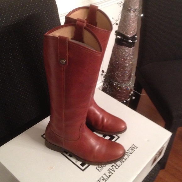 Frye Melissa Button Riding Boots