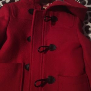 Toddler Burberry Wool Peacoat