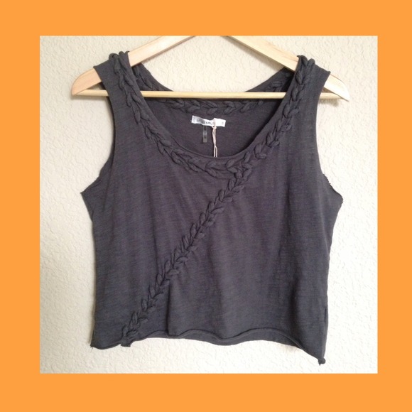🚫SOLD🚫Braided Crop Top NWT