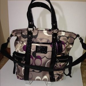 ❌SOLD❌Coach Daisy optic tote