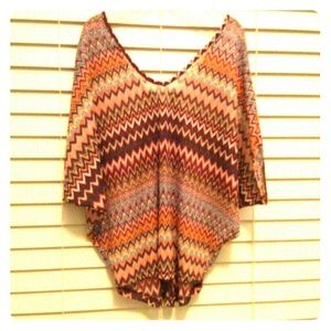 Teenbell chevron fall shirt