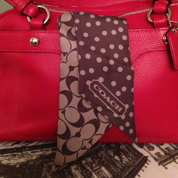 Coach Grey Silk Ribbon: BUNDLED - Picture 3 of 3