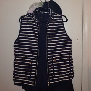 jcrew down vest