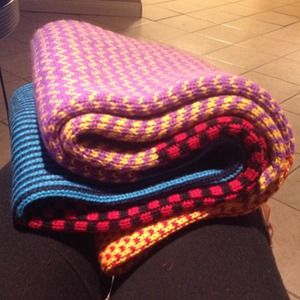 Urban Outfitters infinity scarf multi colored