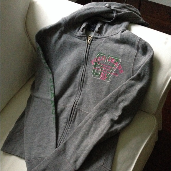 Polo Jeans Co Ralph Lauren - Gray Zip Up Hoodie