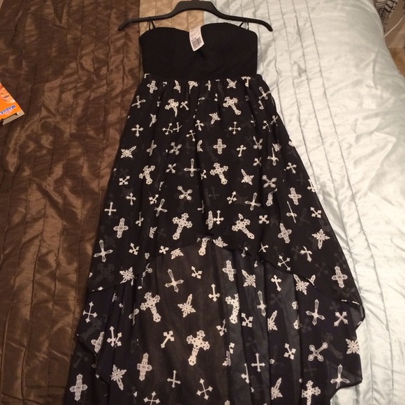 *ON HOLD* NWT strapless high-low dress