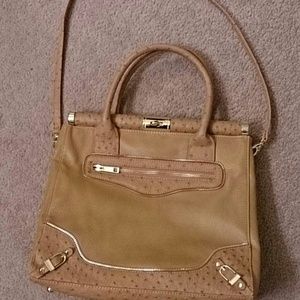 **SOLD**  Olivia + Joy tan handbag
