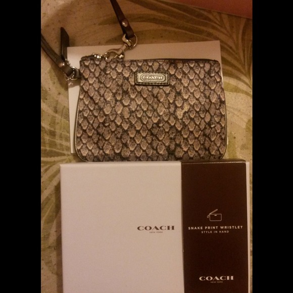 Coach wristlet