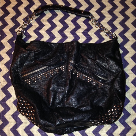 Black Converse One Star bag