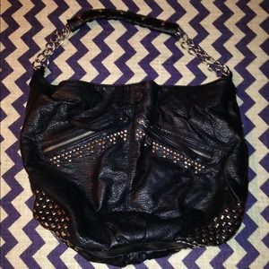 Black Converse One Star bag