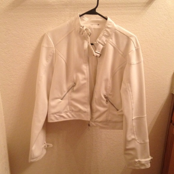 Motorcycle Jacket (white)