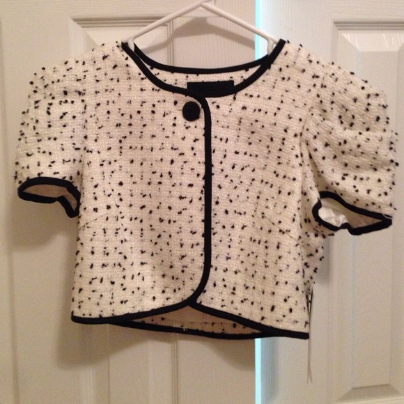 Forever 21 crop jacket/vest