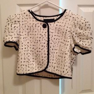 Forever 21 crop jacket/vest